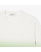 Maglia a maniche corte effetto sfumato Calathea/flour