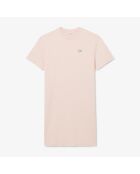 Oversized T-shirtjurk van katoenjersey Angora