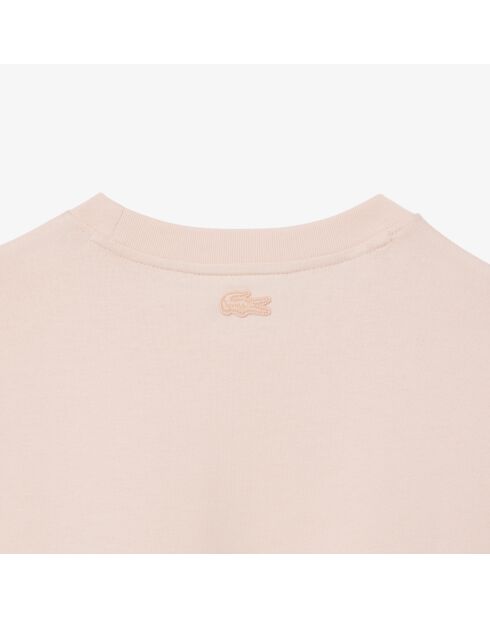 Oversized T-shirtjurk van katoenjersey Angora