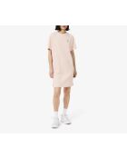 Oversized T-shirtjurk van katoenjersey Angora