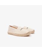 Cremefarbene Espadrilles von Uhabia