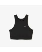 Brassière quick-dry en polyamide recyclé stretch noire