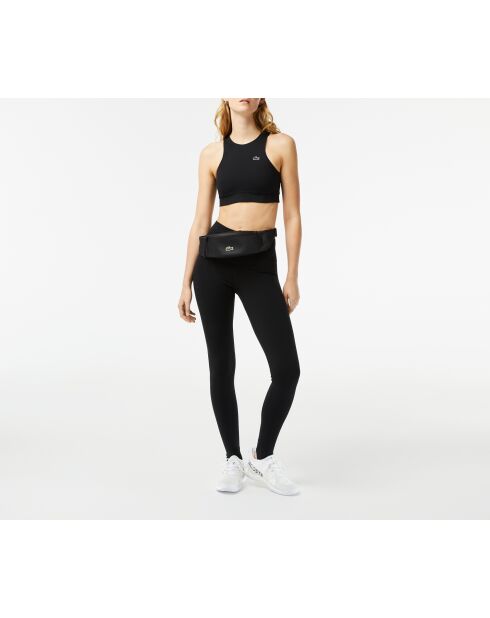 Brassière quick-dry en polyamide recyclé stretch noire