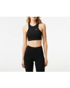 Brassière quick-dry en polyamide recyclé stretch noire