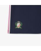 Navyfarbener Piqué-Nopérock