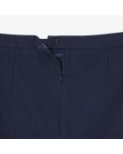 Navyfarbener Piqué-Nopérock