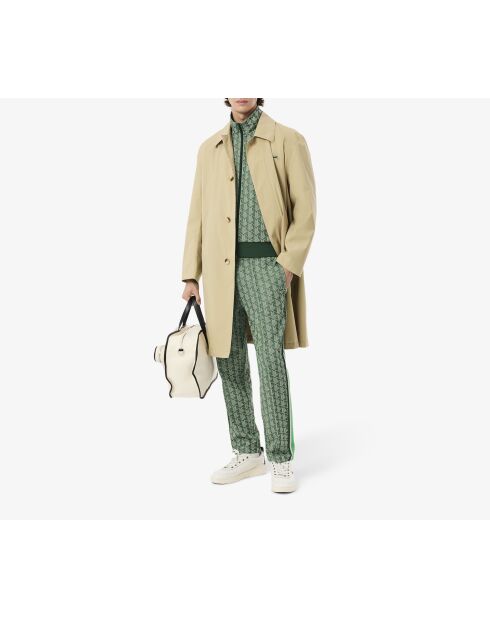 Paris Jacquard-Joggingjacke Calathea/Sander mit Reißverschluss