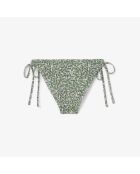 zwembroekje met groen/meelkleurige print