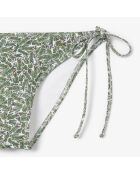 zwembroekje met groen/meelkleurige print