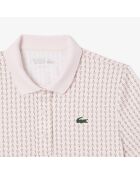 Flamingo Golf poloshirt met normale pasvorm en UV-bescherming