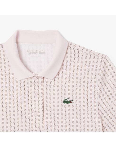 Flamingo Golf poloshirt met normale pasvorm en UV-bescherming