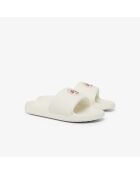 Serve Slide 1.0 Slider Edition Roland-Garros, einfarbig weiß/dunkelorange