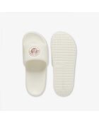 Serve Slide 1.0 Slider Edition Roland-Garros, einfarbig weiß/dunkelorange