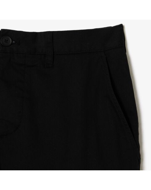 Pantalon chino slim fit coton stretch noir