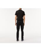 Pantalon chino slim fit coton stretch noir