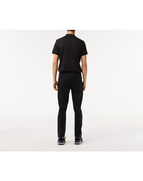 Pantalon chino slim fit coton stretch noir
