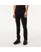 Pantalon chino slim fit coton stretch noir