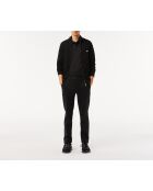 Pantalon chino slim fit coton stretch noir