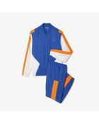 Ensemble de survêtement Tennis col banane royaume/orange eclatant-f