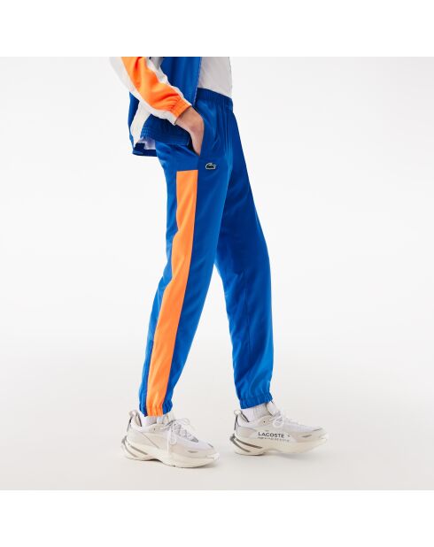 Ensemble de survêtement Tennis col banane royaume/orange eclatant-f