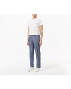 Joggingbroek van methyleen/meel met Parijse monogram