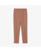 Jogginghose Iberis/Latte mit Pariser Monogramm