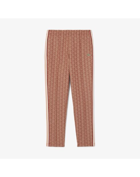 Jogginghose Iberis/Latte mit Pariser Monogramm