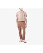 Jogginghose Iberis/Latte mit Pariser Monogramm