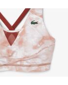 Brassière Sport stretch maintien moyen iberis/piste