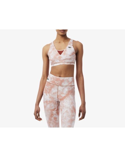 Brassière Sport stretch maintien moyen iberis/piste