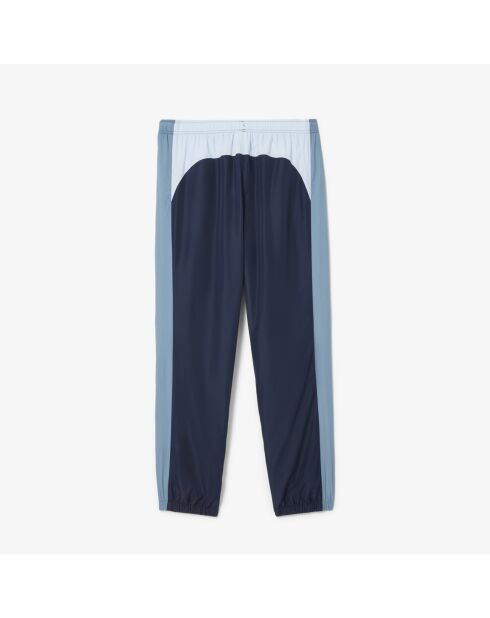 Marineblauw/Limestone-Creek lichte waterafstotende joggingbroek