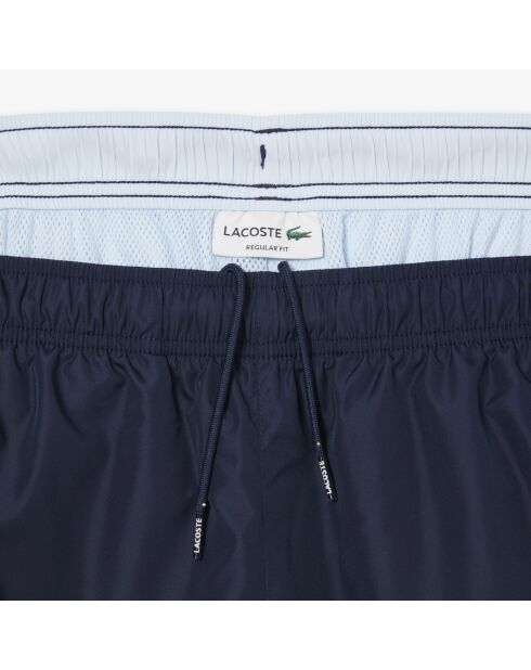 Marineblauw/Limestone-Creek lichte waterafstotende joggingbroek