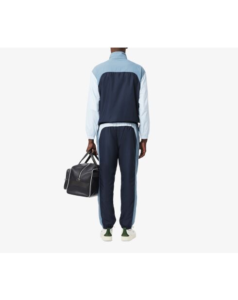 Marineblauw/Limestone-Creek lichte waterafstotende joggingbroek