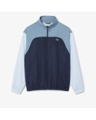 Wasserabweisendes Colorblock-Sweatshirt in Navy/Limest/Stream