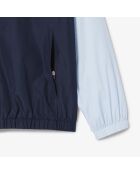 Wasserabweisendes Colorblock-Sweatshirt in Navy/Limest/Stream