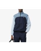 Wasserabweisendes Colorblock-Sweatshirt in Navy/Limest/Stream