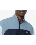 Wasserabweisendes Colorblock-Sweatshirt in Navy/Limest/Stream