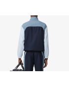 Wasserabweisendes Colorblock-Sweatshirt in Navy/Limest/Stream