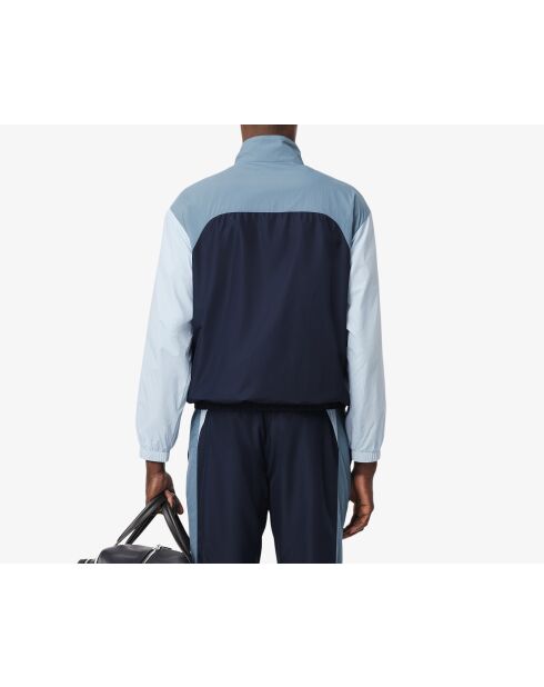 Wasserabweisendes Colorblock-Sweatshirt in Navy/Limest/Stream