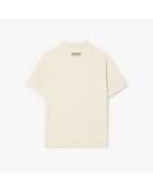 Polo classic fit empiècements en Piqué laponie