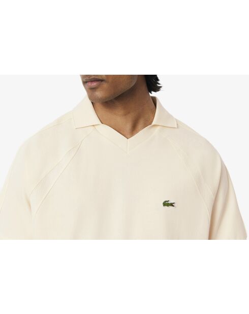 Polo classic fit empiècements en Piqué laponie