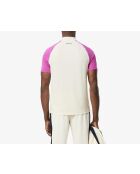 Polo de tenis Laponia/Malva-Calathea Ultra Dry Color Block