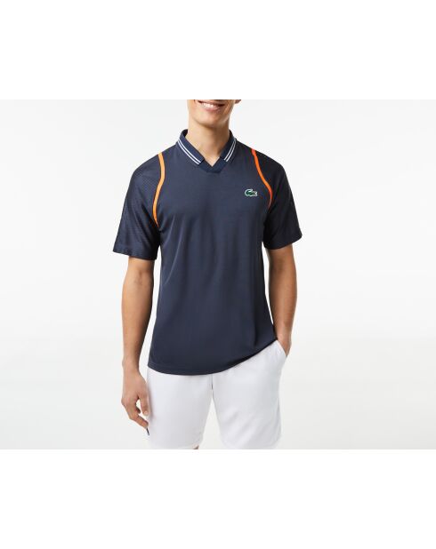 Tennis x Daniil Medvedev Mitternachtsblaues Poloshirt