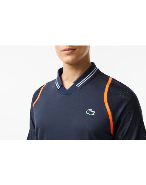 Tennis x Daniil Medvedev Mitternachtsblaues Poloshirt