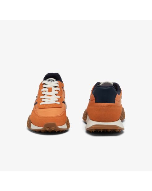 L-Spin Deluxe 3.0 oranje/marineblauwe sneakers