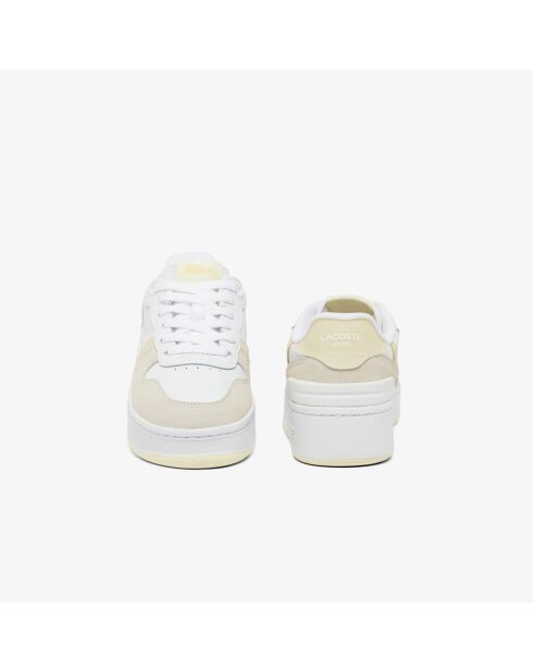 Zapatillas T-Clip Platform blancas/amarillo claro