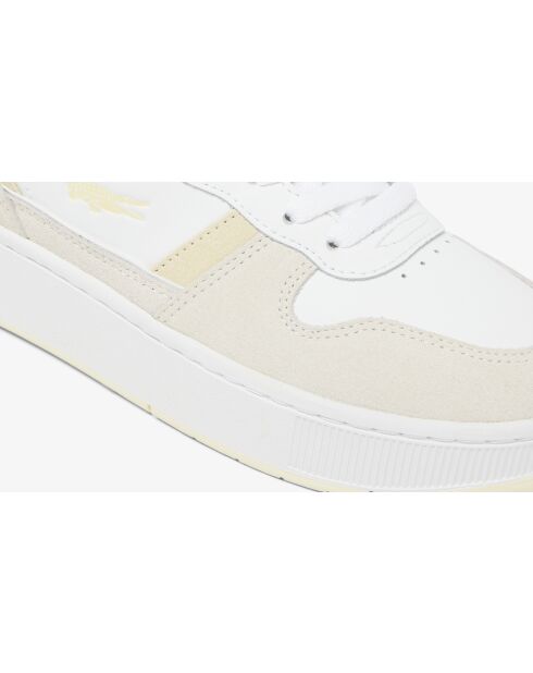 Zapatillas T-Clip Platform blancas/amarillo claro