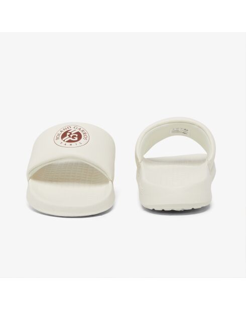 Roland-Garros Roland-Garros Edition 1.0 Cremefarbene Serve Slide Slides 1.0 Slides