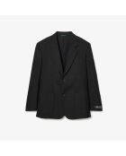 Schwarzer Blazer mit lockerer Passform
