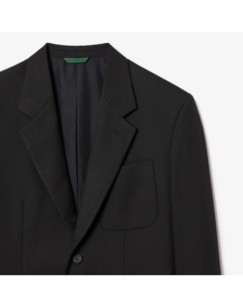 Schwarzer Blazer mit lockerer Passform